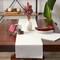DII® Light Gray Eco-Friendly Chambray Fine Ribbed Table Runner 13x72 inches